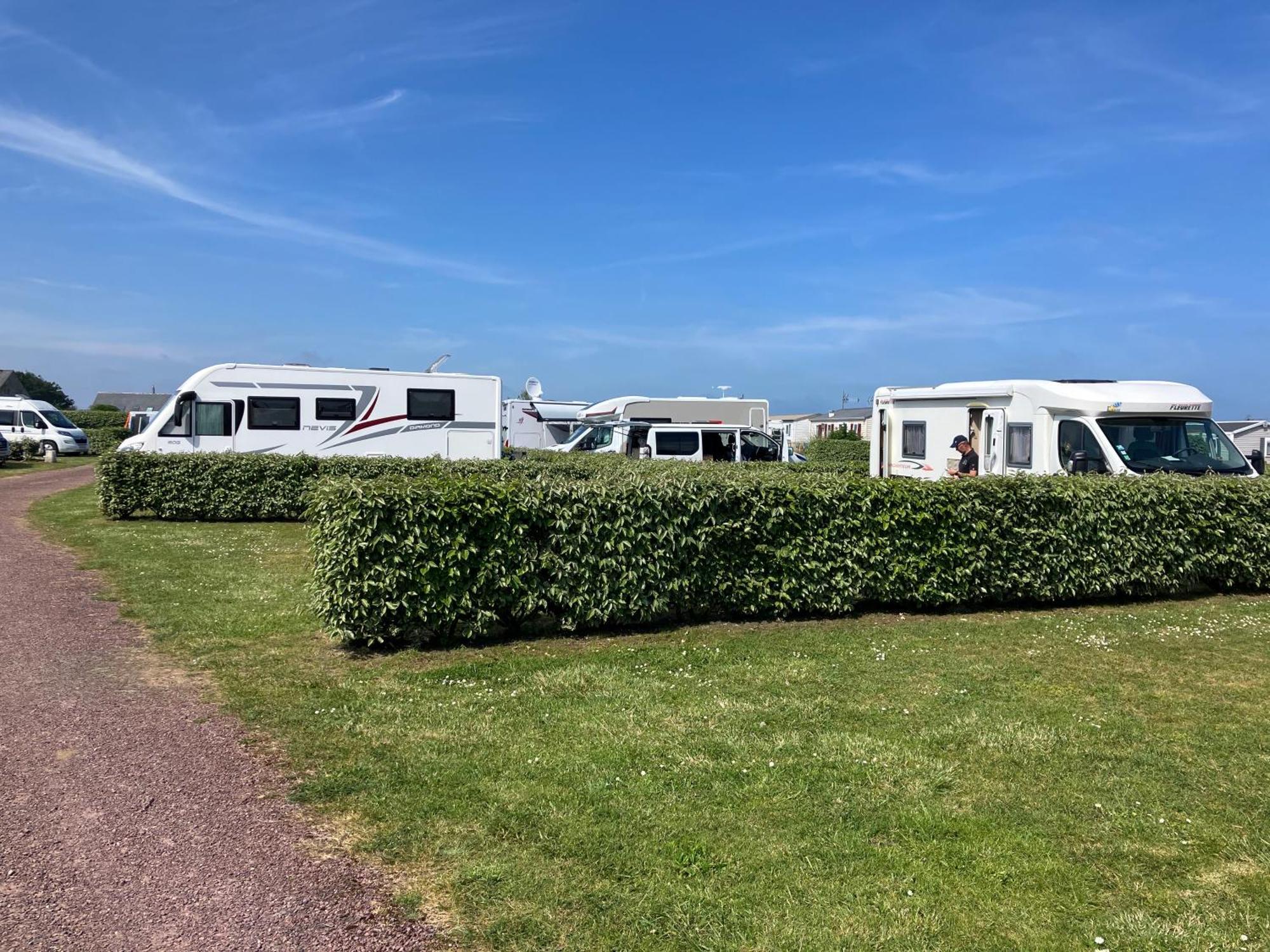 Camping La Sinope Quinéville Exterior foto