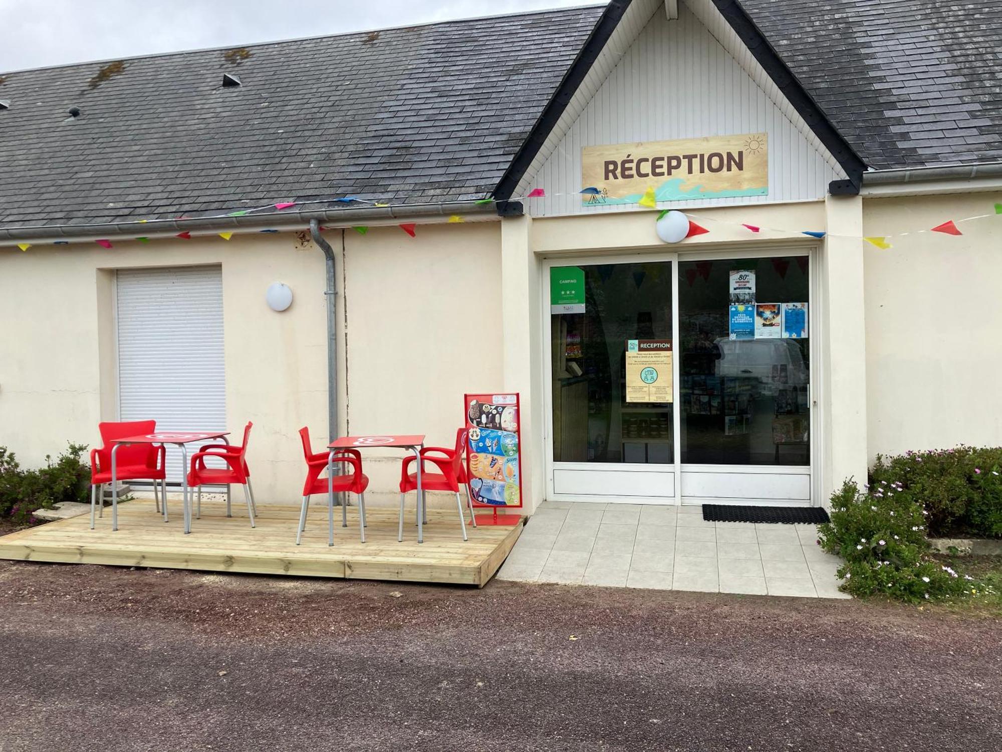 Camping La Sinope Quinéville Exterior foto