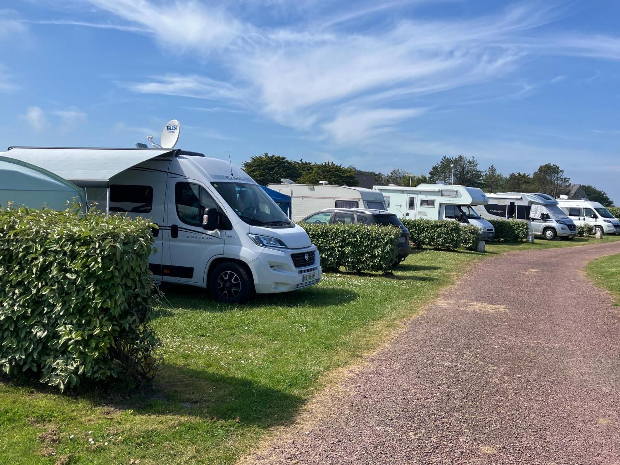 Camping La Sinope Quinéville Exterior foto